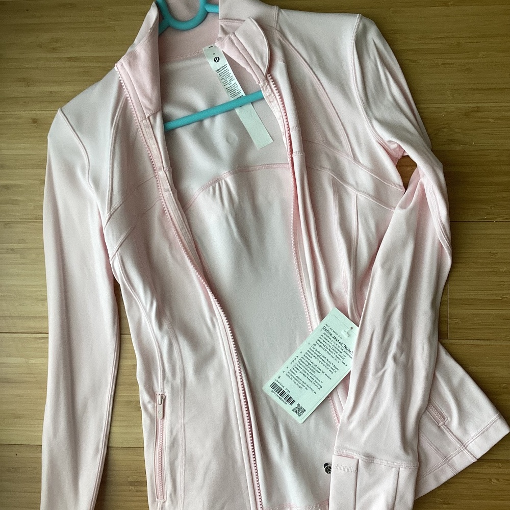 Lulu Lemon Define Jacket Strawberry Shake Pink Size 4